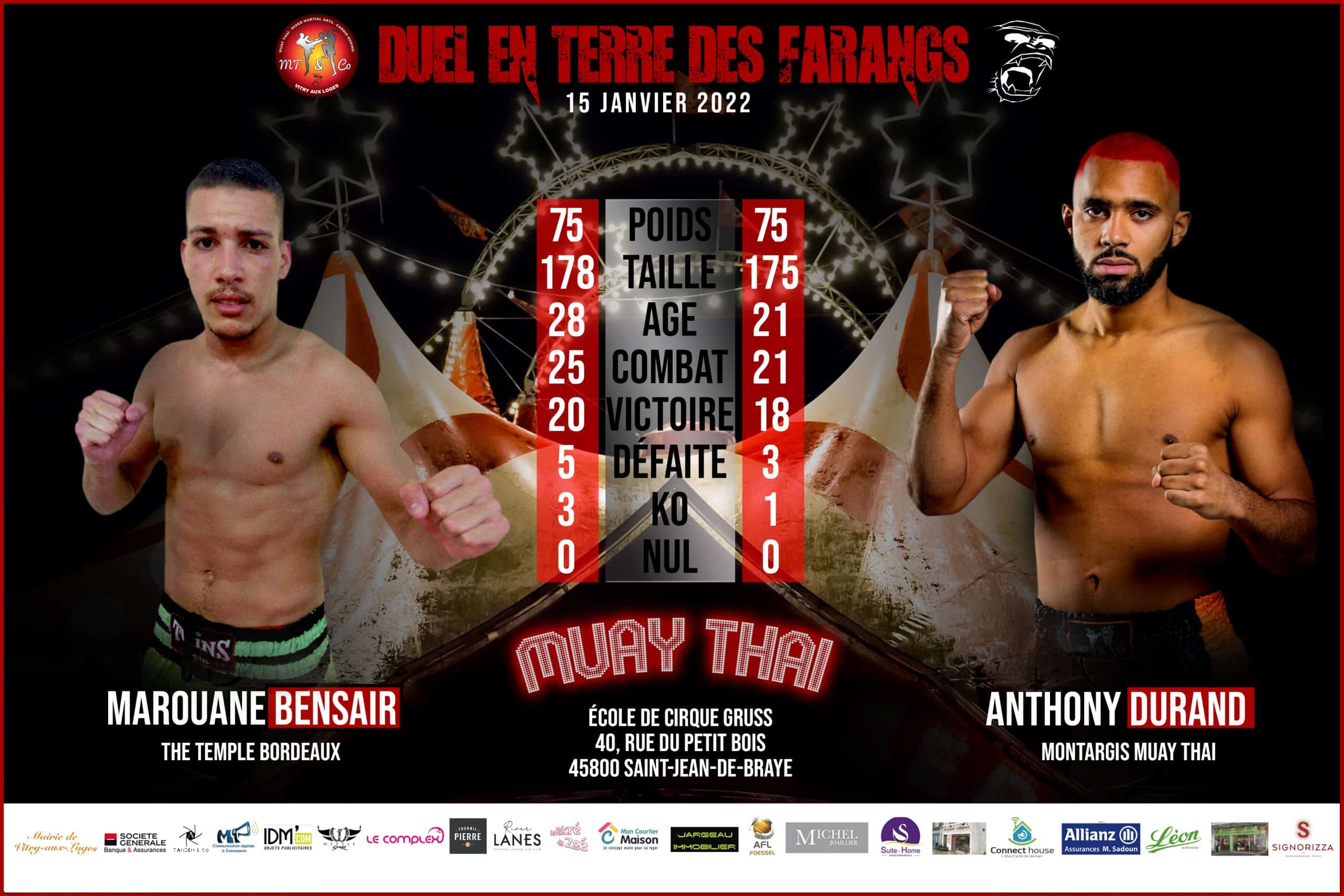 Bensair VS Durand