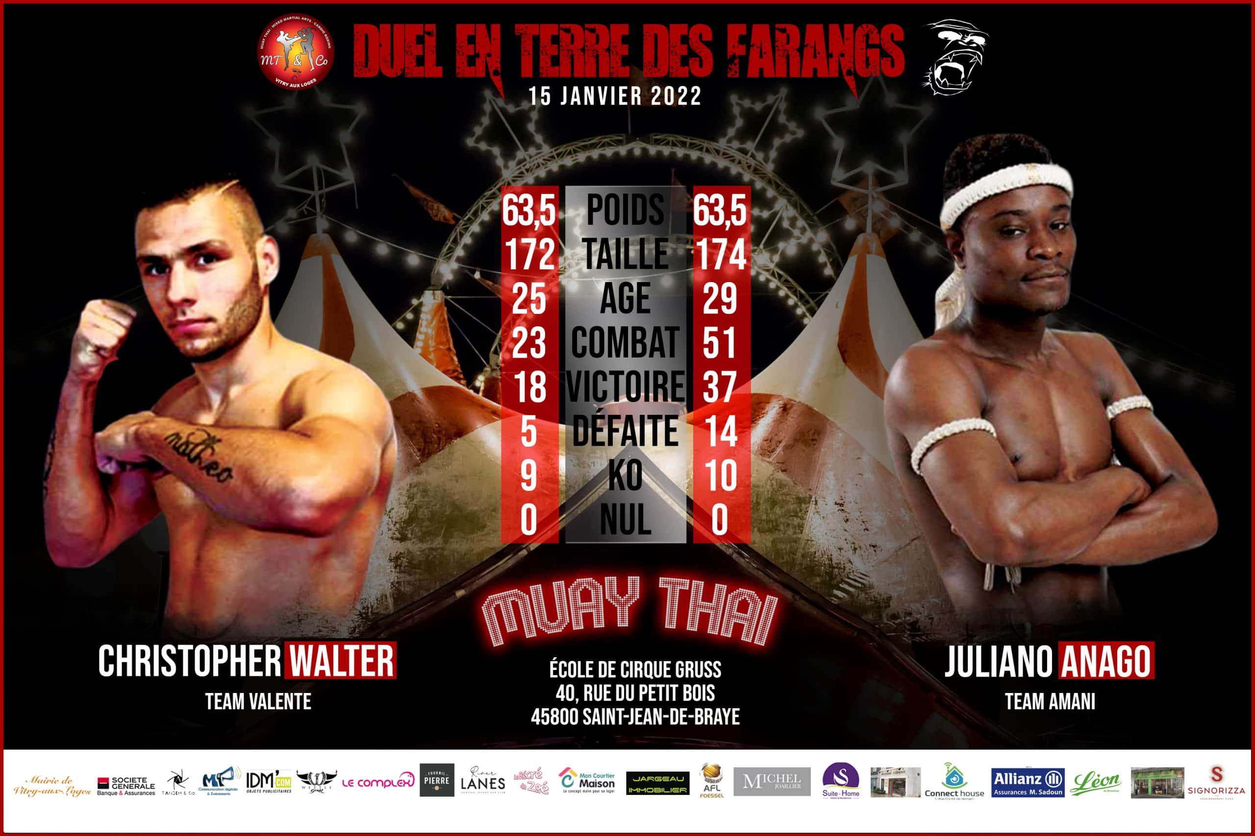 Walter VS Anago
